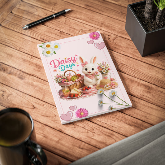 Maggie Daisy Days Notebook A5 | Bullet Journal | Dagboek | Konijnen Schrift | Creatieve Aap