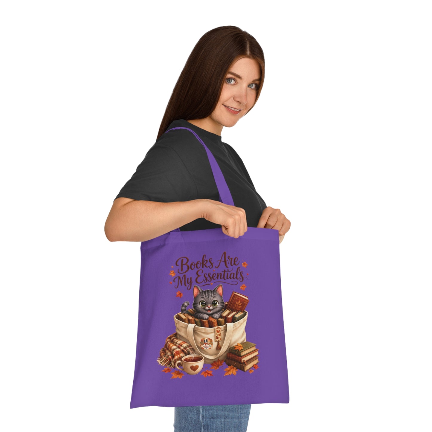 Shelby – Books Are My Essentials Totebag | 100% Katoen | Herfstcollectie 2026