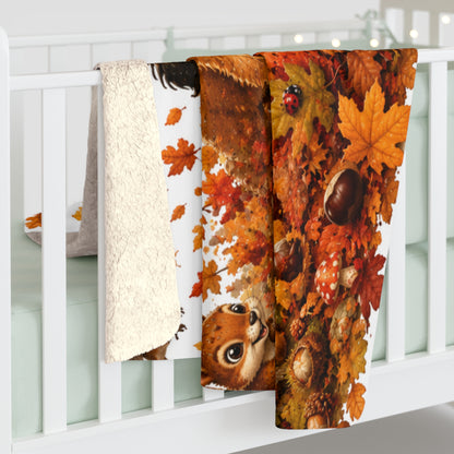 Novi Leaf Adventure Sherpa Fleece Blanket | Herfst 2026 | Creatieve Aap