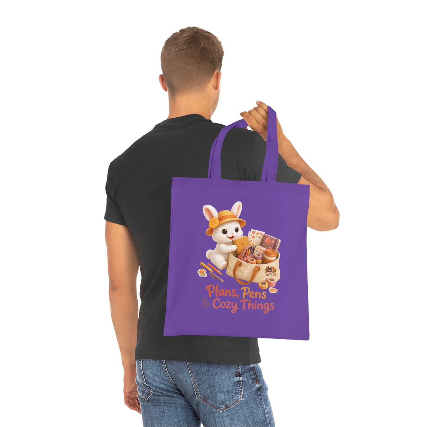Maggie – Plans, Pens & Cozy Things Totebag | 100% Katoen | Herfstcollectie 2026