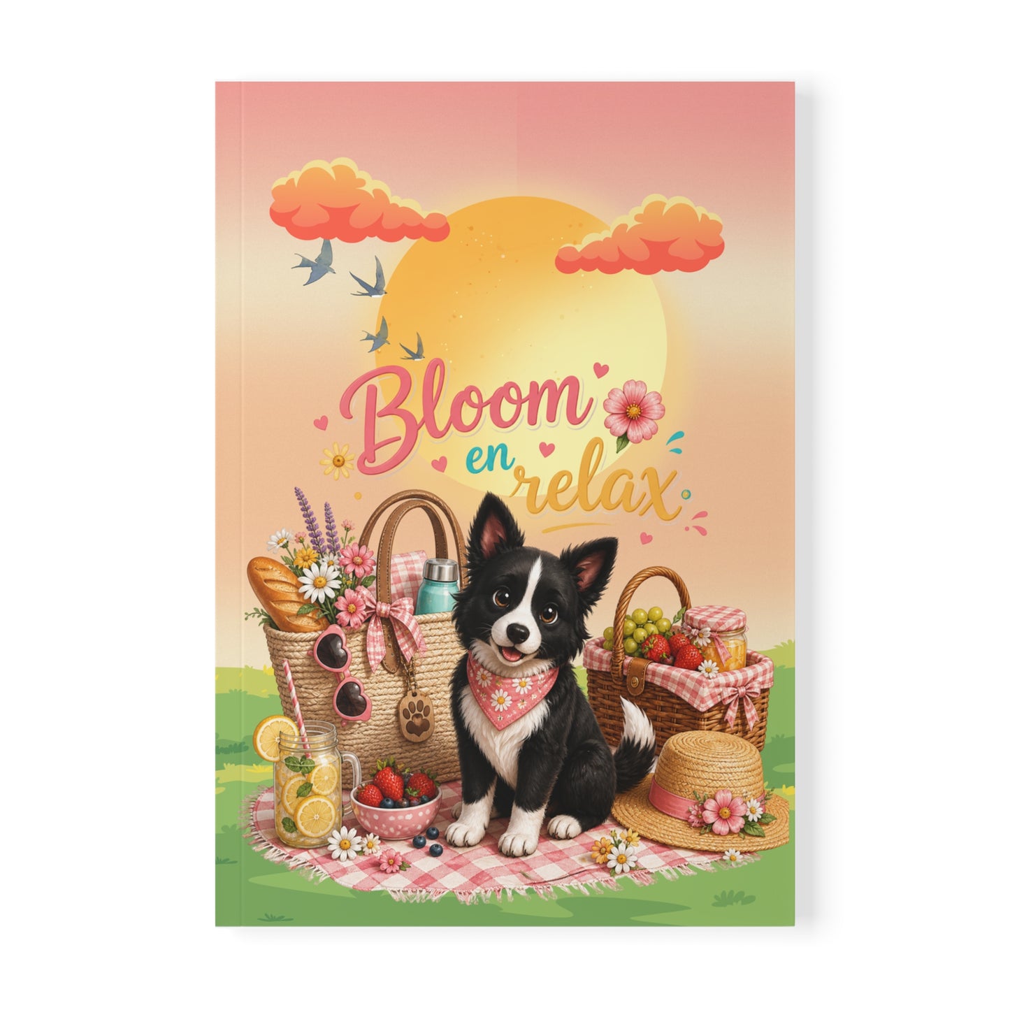 Bloom en Relax Nikita Notebook A5 | Bullet Journal | Dagboek | Schrift | Creatieve Aap