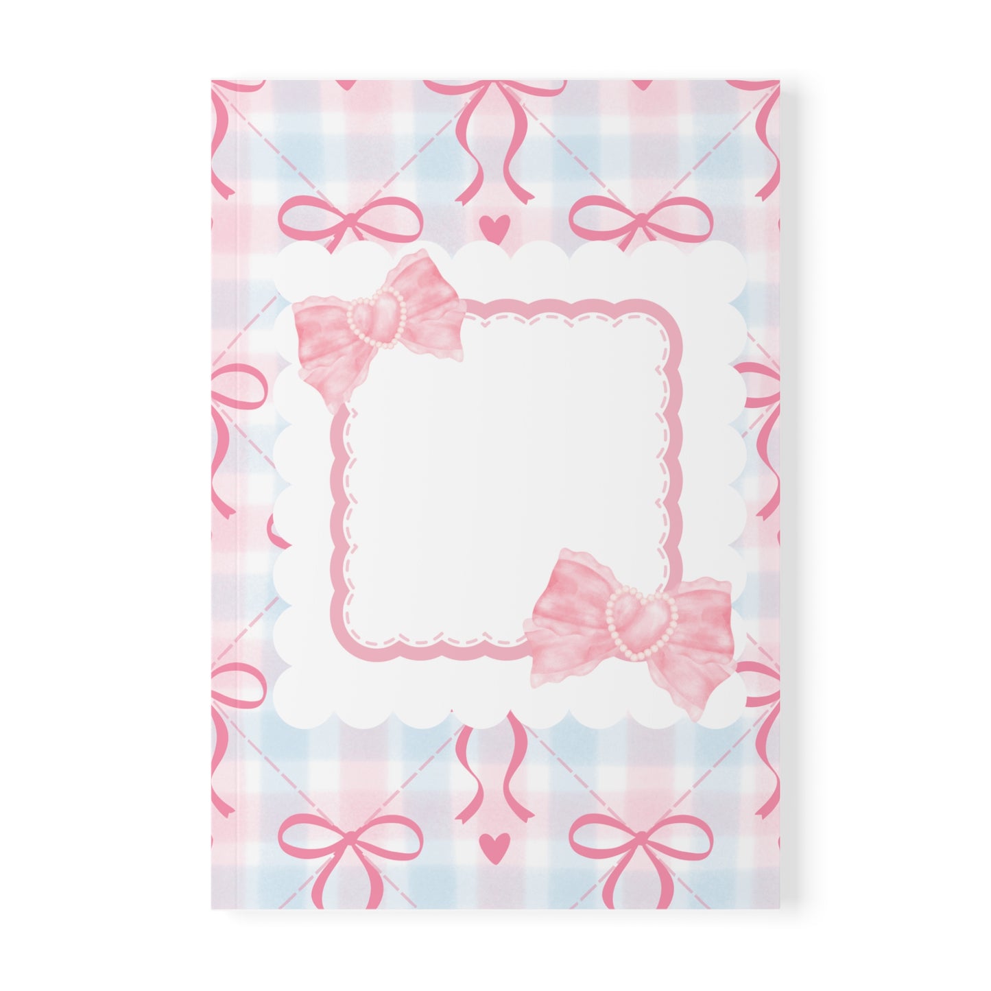 Kawaii Strikjes A5 Notitieboek – Pastel Roze – Gelinieerd – 150 Pagina's