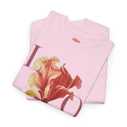 Valentijn Shirt LOVE Flower – Unisex T-Shirt Adult | Gildan 5000 | Valentijn 2026