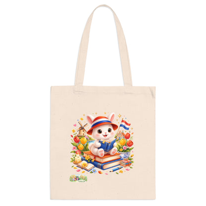 Canvas Tote Bag Maggie – Boeken liefhebber Tas | Creatieve Aap