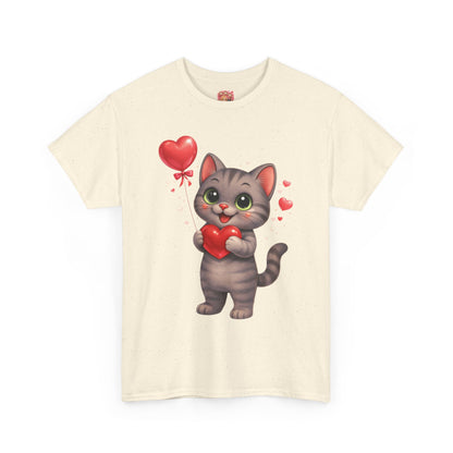 Valentijn T-shirt Shelby 2026 – Unisex Adult | Light Pink, Natural & White