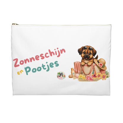 Zonneschijn en Pootjes Novi Opberg Etui – Zomer Make-up Tas & Reis Organizer