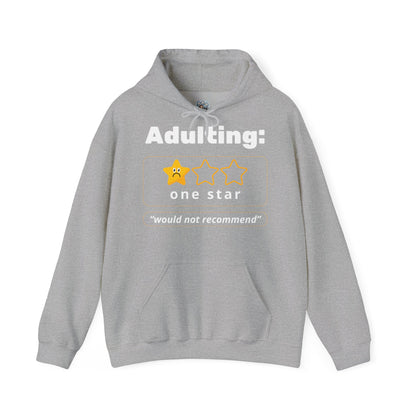 Unisex Heavy Blend™ Hooded Sweatshirt – Adulting One Star Hoodie
