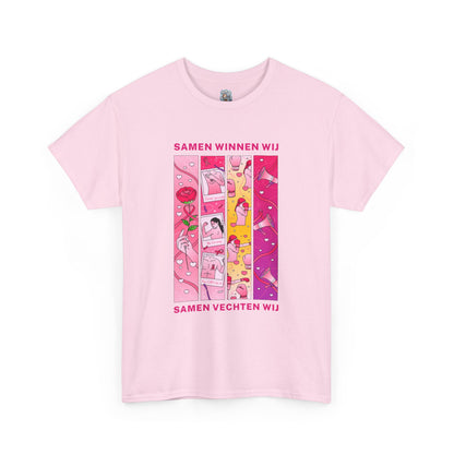 Unisex Heavy Cotton Tee – Samen Winnen Wij, Samen Vechten Wij