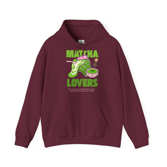Unisex Heavy Blend™ Hooded Sweatshirt – Matcha Lovers
