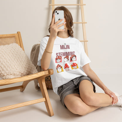 Mijn Stemming Herfst T-Shirt – Unisex Funny Paddenstoel Shirt | Enkelzijdig Bedrukt | Gildan 5000