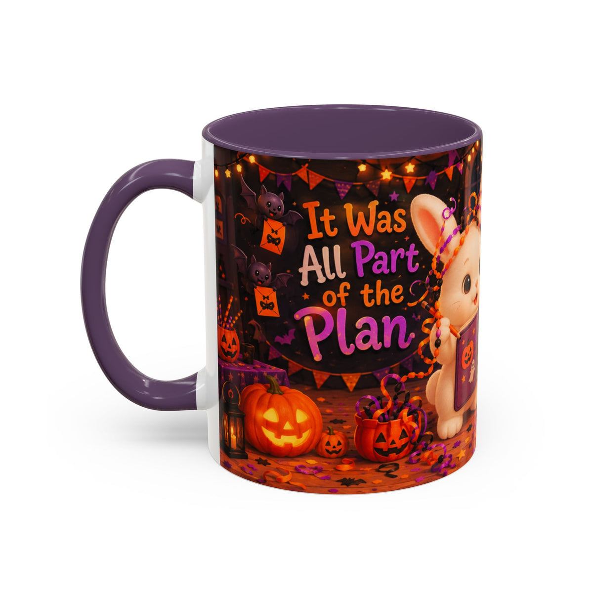 Maggie Part of the Plan Halloween mok – keramische mok 330 ml