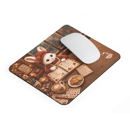 Maggie Cozy Planning Herfst Muismat | Neopreen Bureauonderlegger | Creatieve Aap Herfstcollectie 2026