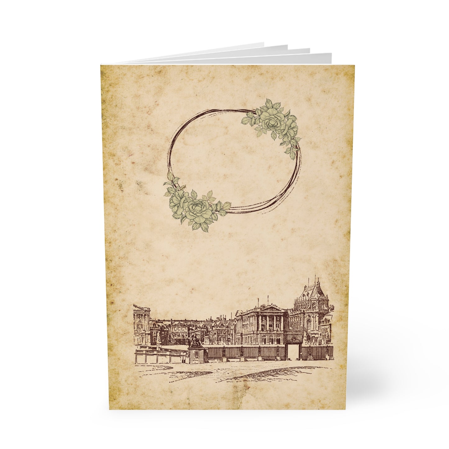 Historisch Stadsgezicht A5 Notitieboek – Gelinieerd – 150 Pagina's – Matte Kaft