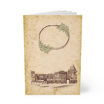 Historisch Stadsgezicht A5 Notitieboek – Gelinieerd – 150 Pagina's – Matte Kaft