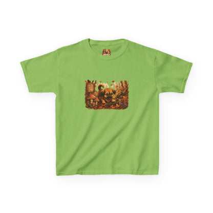 Novi's Bosontdekking Kinder T-shirt | Herfst 2026 | Creatieve Aap