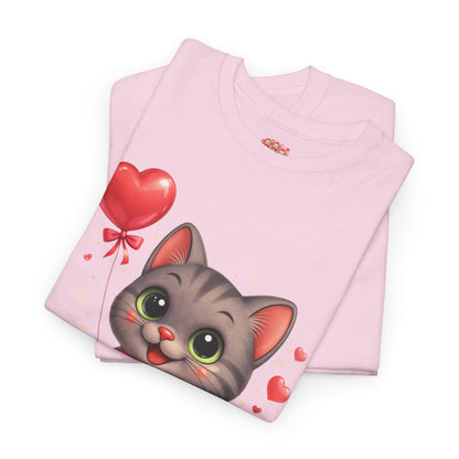 Valentijn T-shirt Shelby 2026 – Unisex Adult | Light Pink, Natural & White