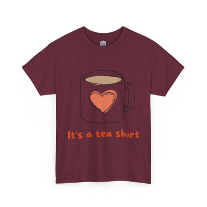 Unisex Heavy Cotton Tee – It’s a Tea Shirt