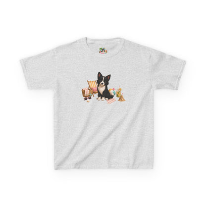 Nikita Zomer Kinder T-Shirt – Schattig Hond Shirt voor Kinderen | Creatieve Aap