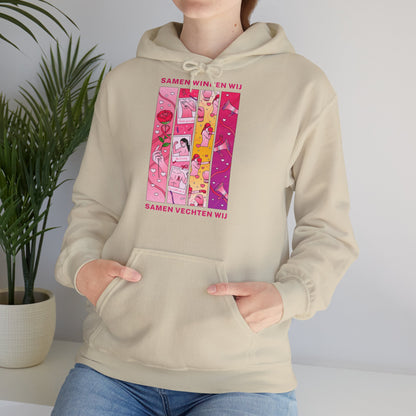 Unisex Heavy Blend™ Hooded Sweatshirt – Samen Vechten Wij Hoodie
