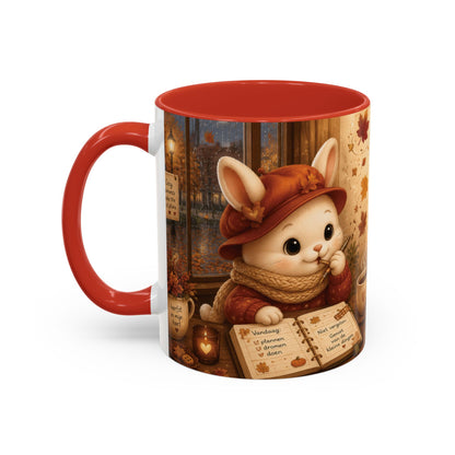 Maggie Cozy Café Herfst Mok 330 ml | Keramische Koffie- en Theemok | Creatieve Aap Herfst Collectie 2026