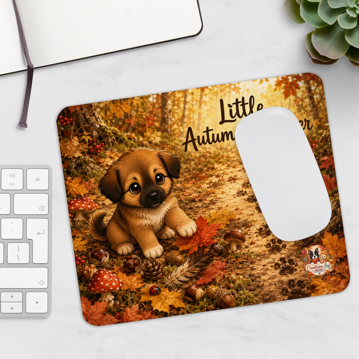 Novi Little Autumn Explorer Muismat | Herfstschatten Verzamelen | Herfstcollectie 2026