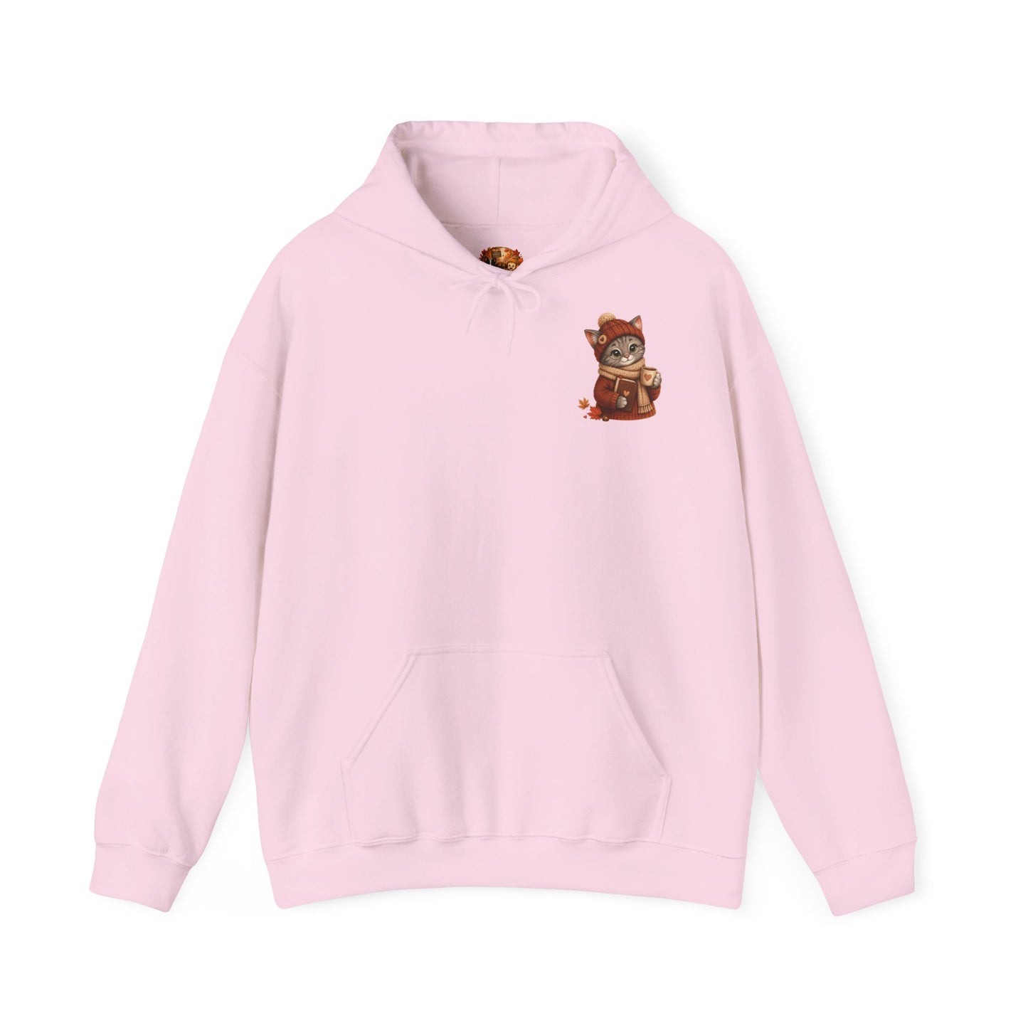 Shelby Reading Season Hoodie – Unisex Cozy Herfst Hoodie | Katten Hoodie | Gildan 18500