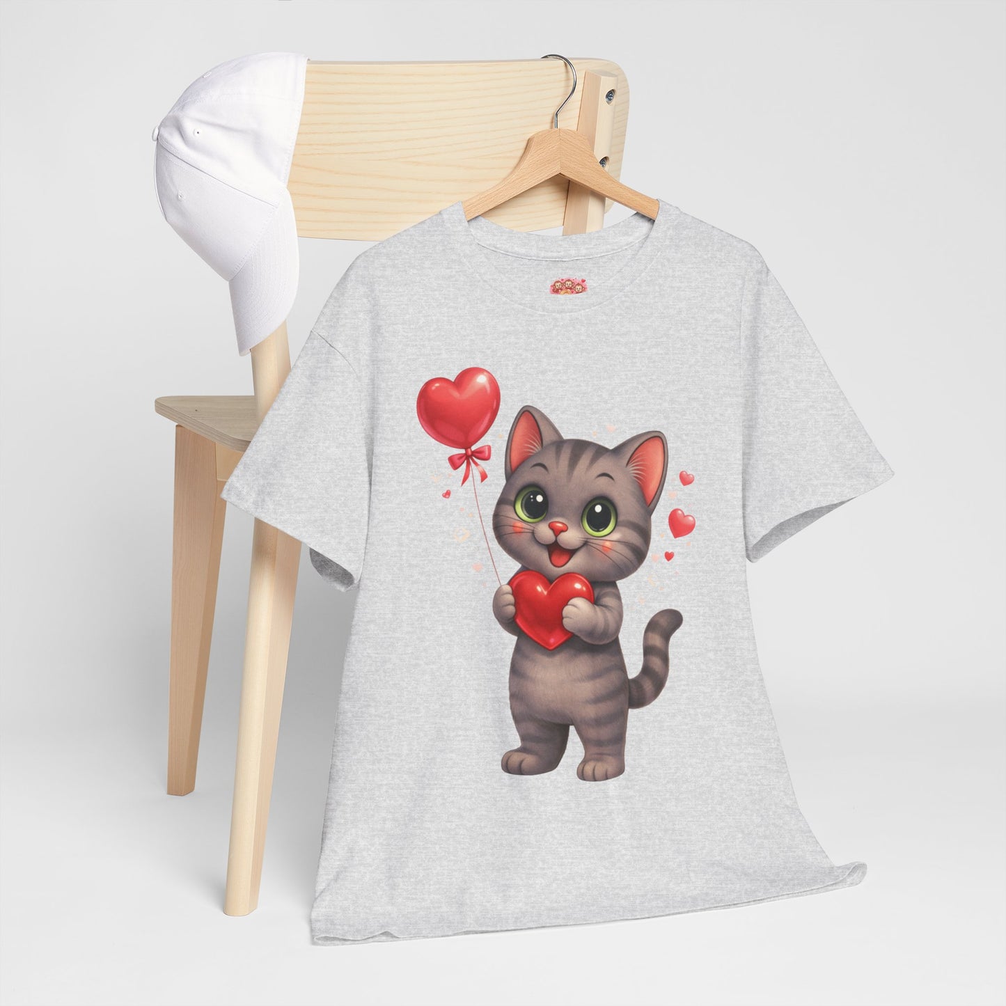 Valentijn T-shirt Shelby 2026 – Unisex Adult | Light Pink, Natural & White