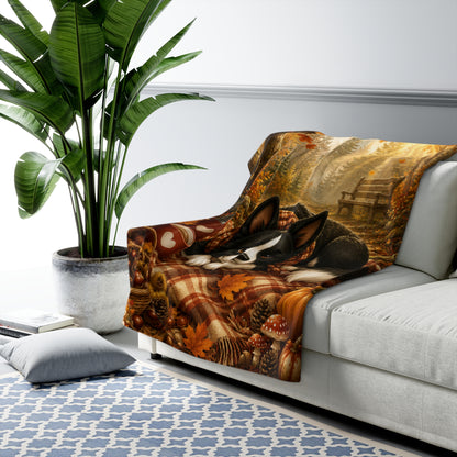 Nikita Forest Retreat Sherpa Fleece Blanket | Herfst 2026 | Creatieve Aap