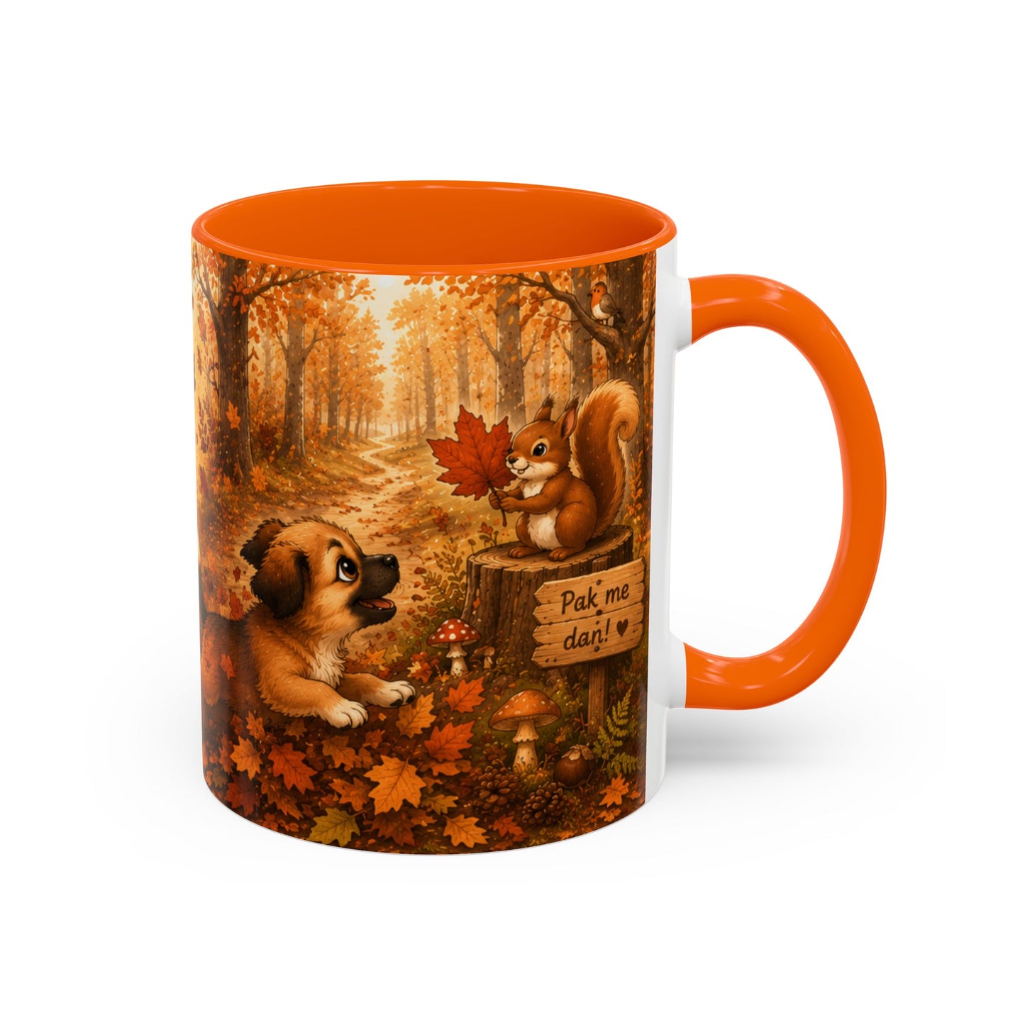 Novi Herfst Avontuur Mok 330 ml | Keramische Koffie- en Theemok | Creatieve Aap Herfst Collectie 2026