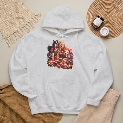 Midwinter Village – Wintergezelligheid | Unisex Hoodie