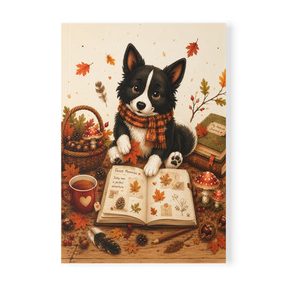 Nikita Forest Memories Journal A5 Notebook | Herfst 2026 | Lijn Notitieboek | Creatieve Aap