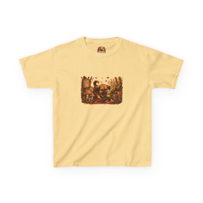 Novi's Bosontdekking Kinder T-shirt | Herfst 2026 | Creatieve Aap