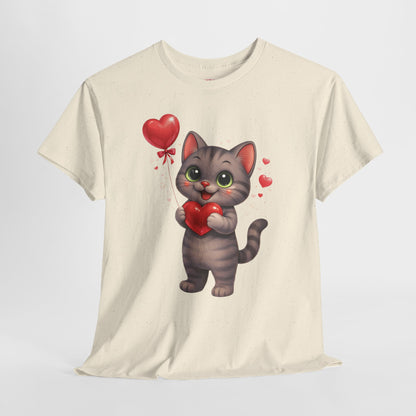 Valentijn T-shirt Shelby 2026 – Unisex Adult | Light Pink, Natural & White