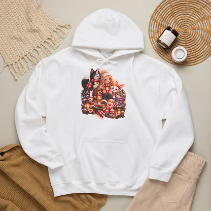 Midwinter Village – Wintergezelligheid | Unisex Hoodie