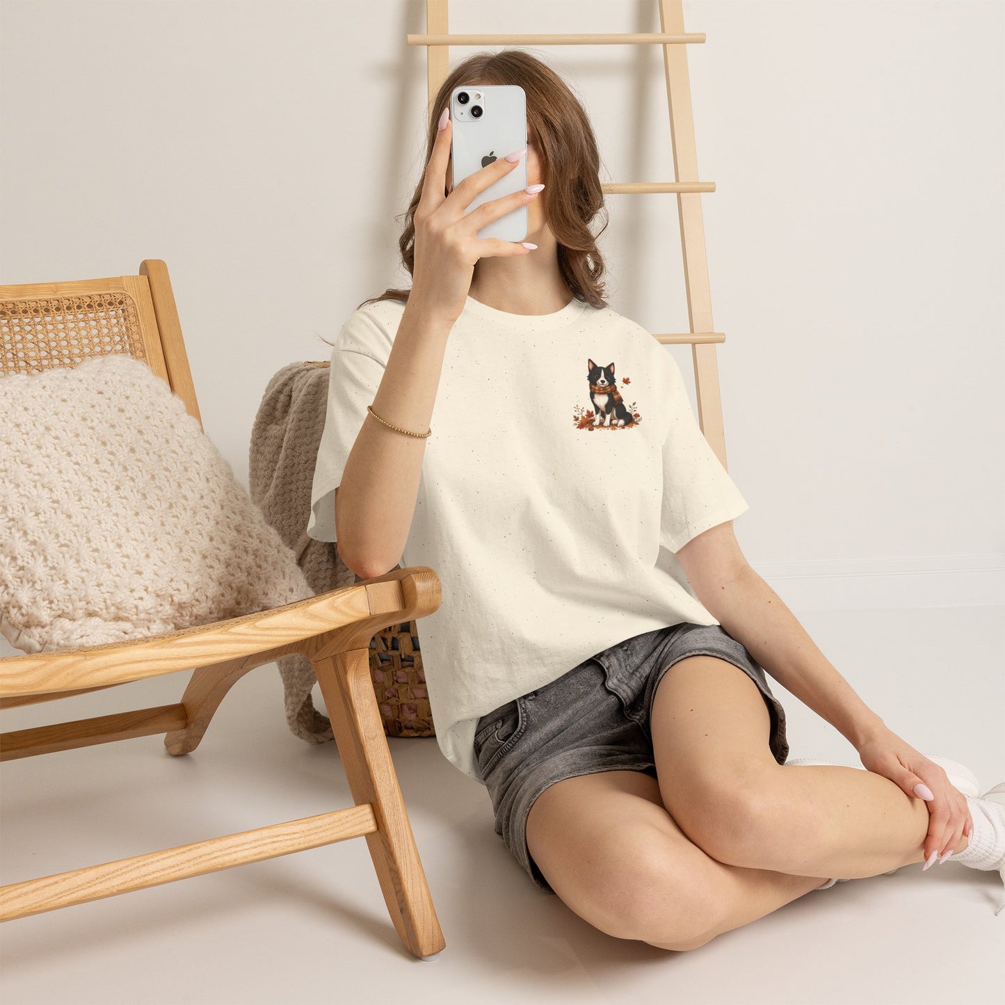 Nikita Forest Mood Herfst T-Shirt – Unisex Dubbelzijdig Bedrukt | Herfst Wandeling Shirt | Gildan 5000