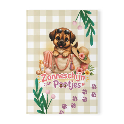 Zonneschijn en Pootjes Novi Notebook A5 | Bullet Journal | Dagboek | Schrift | Creatieve Aap