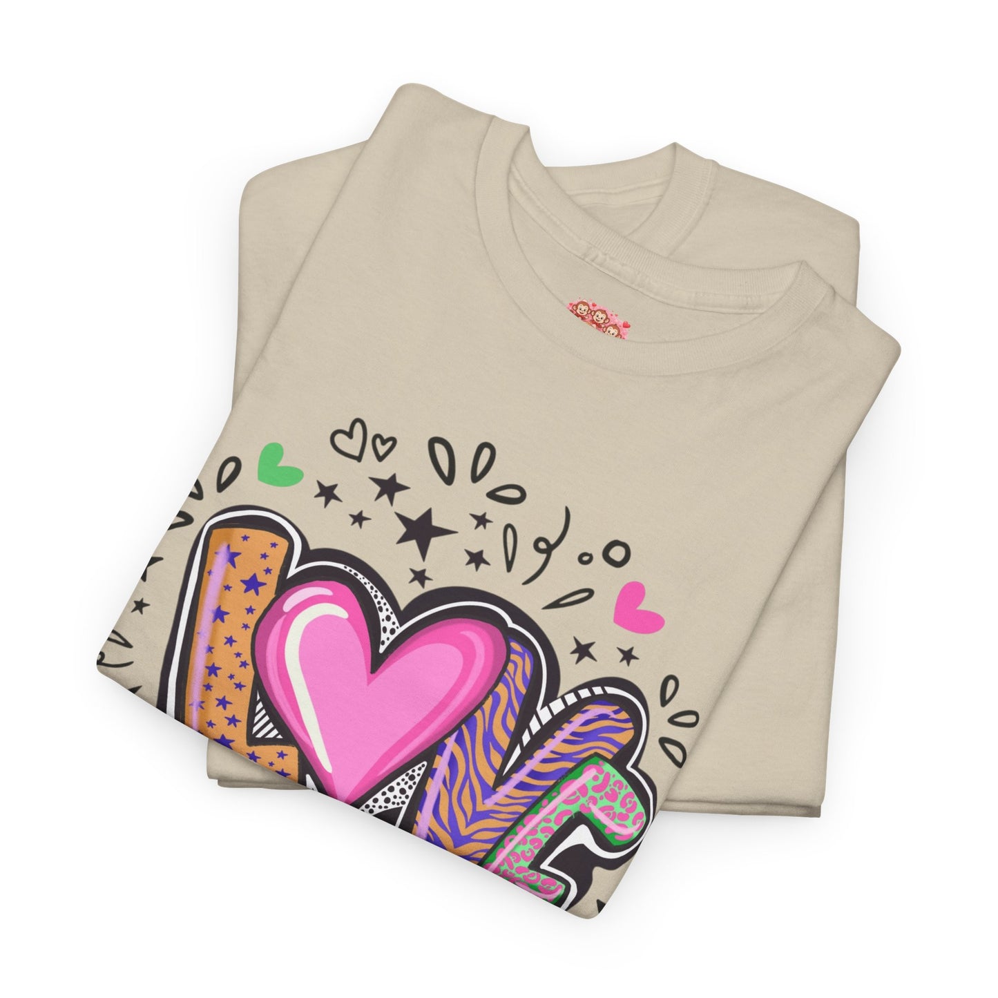 Valentijn Shirt LOVE Flower – Unisex Adult T-Shirt | Gildan 5000 | Valentijn 2026