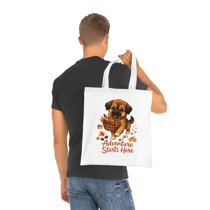 Novi – Adventure Starts Here Totebag | 100% Katoen | Herfstcollectie 2026