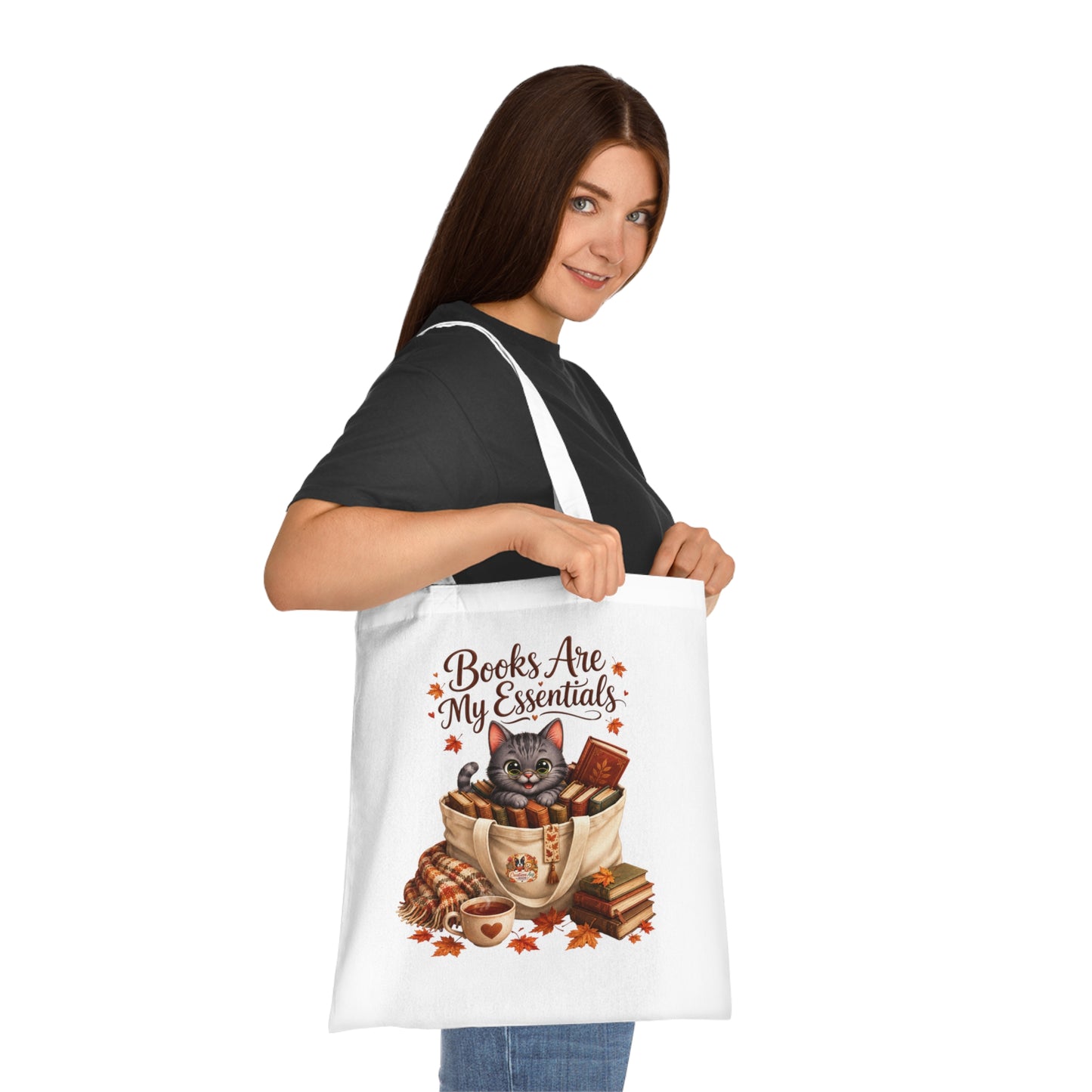 Shelby – Books Are My Essentials Totebag | 100% Katoen | Herfstcollectie 2026
