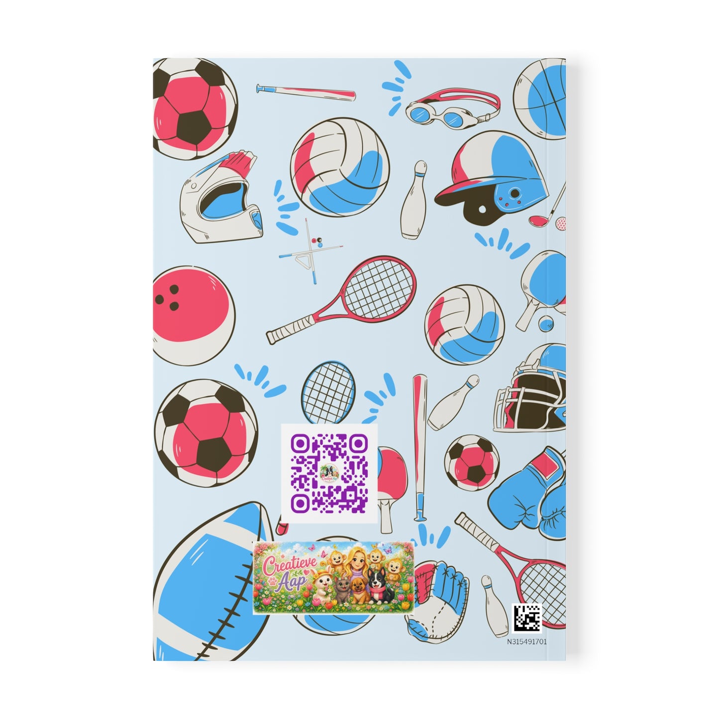 Lief Kawaii Strikjes A5 notitieboek met pastelkleuren, roze strikjes, 150 gelinieerde pagina's en luxe matte omslag. Ideaal voor school, werk, journaling en creatieve notities. Exclusief bij Creatieve Aap.