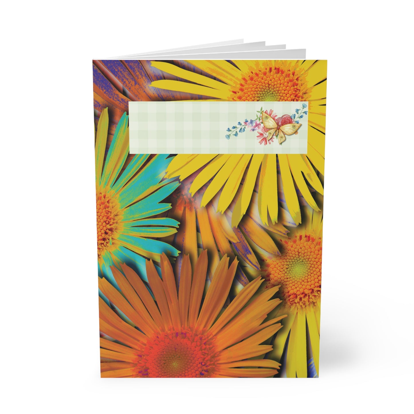 Fleurige Bloemen Notebook A5 | Bullet Journal | Dagboek | Schrift | Creatieve Aap