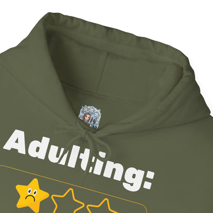Unisex Heavy Blend™ Hooded Sweatshirt – Adulting One Star Hoodie