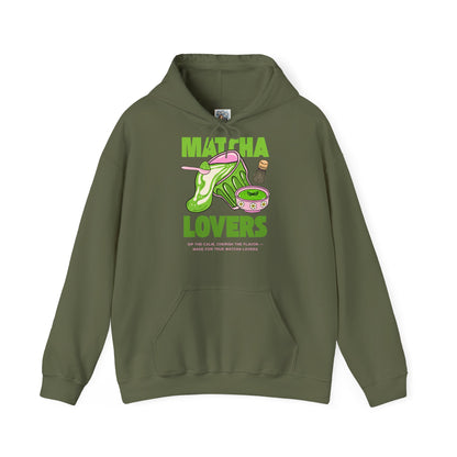 Unisex Heavy Blend™ Hooded Sweatshirt – Matcha Lovers