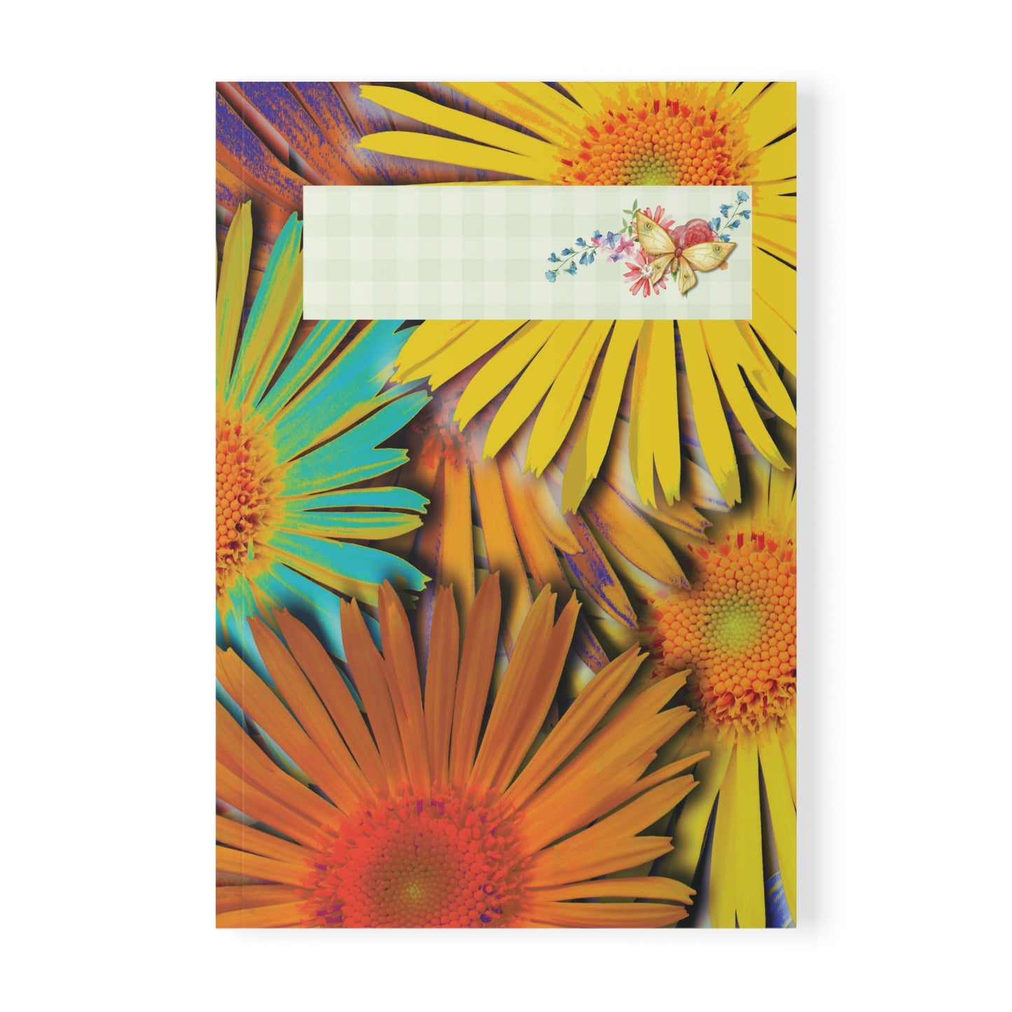 Fleurige Bloemen Notebook A5 | Bullet Journal | Dagboek | Schrift | Creatieve Aap