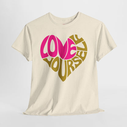 💗 Love Yourself Shirt – Valentijn Collectie 2026 (Adult)