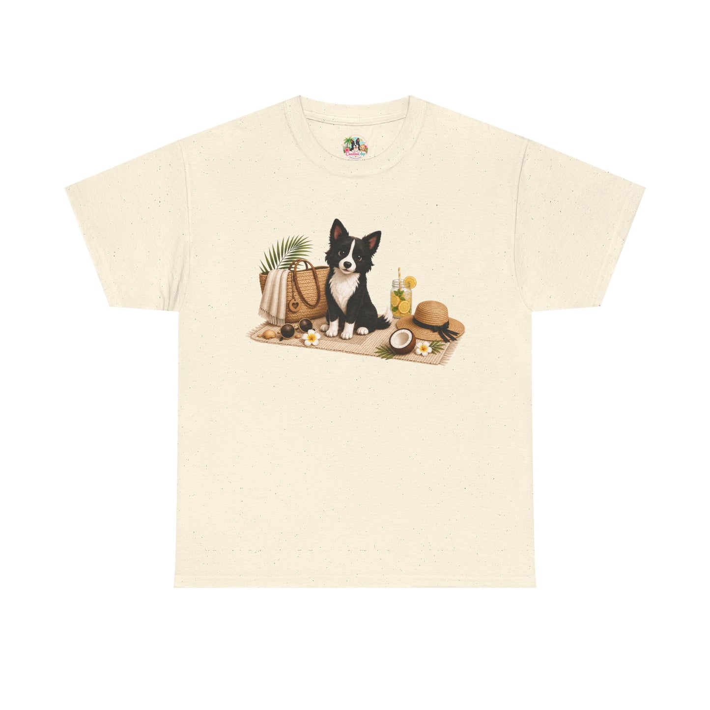 Unisex Heavy Cotton Tee Nikita zomer