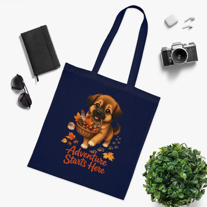 Novi – Adventure Starts Here Totebag | 100% Katoen | Herfstcollectie 2026