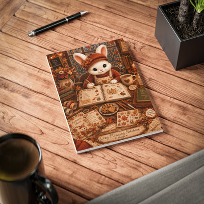 Maggie Cozy Planning A5 Notebook | Herfst 2026 | Lijn Notitieboek | Creatieve Aap