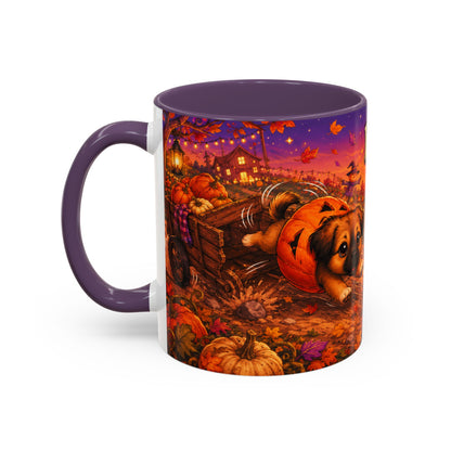 Novi Pumpkin Trouble Halloween mok – keramische mok 330 ml