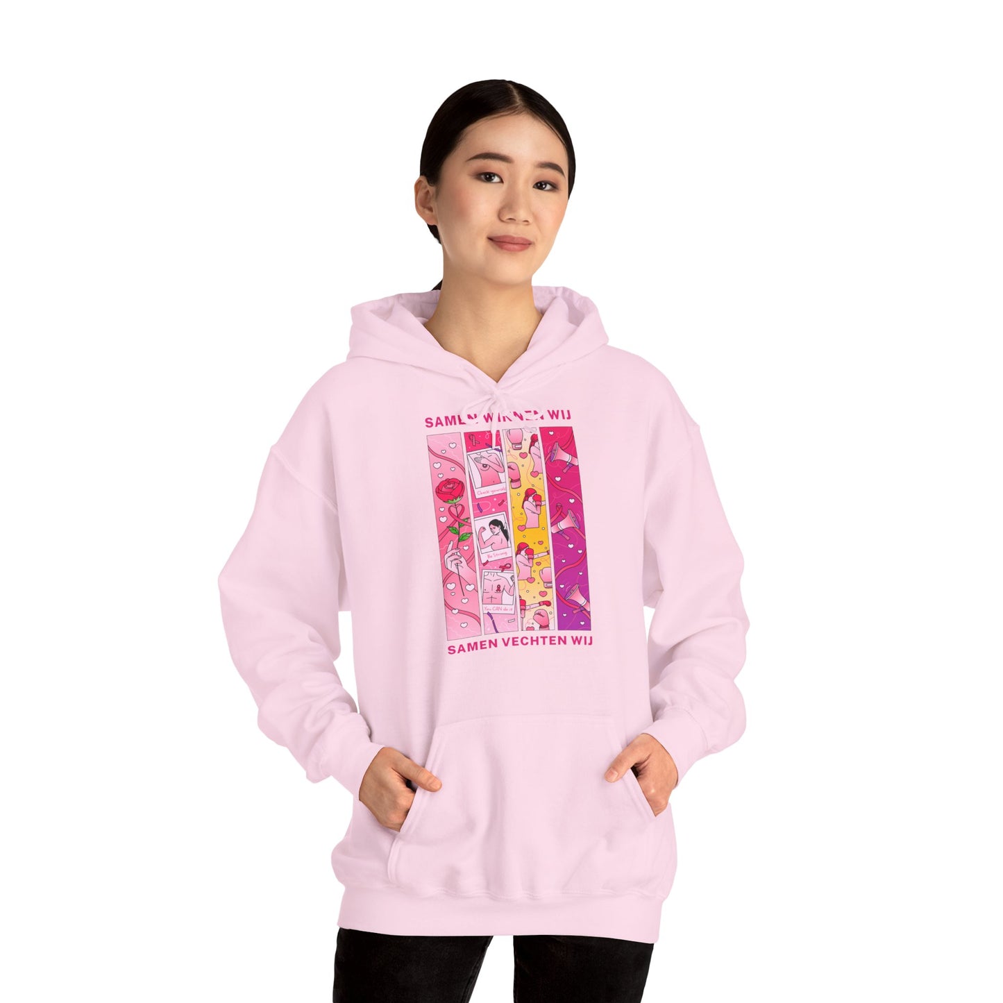 Unisex Heavy Blend™ Hooded Sweatshirt – Samen Vechten Wij Hoodie